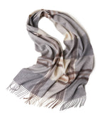 Load image into Gallery viewer, SUNXZZ Cashmere Plaid Scarf