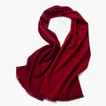 Double-Faced Cashmere Scarf Water Ripples