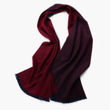 Load image into Gallery viewer, Double-Faced Cashmere Scarf Water Ripples