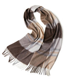 Load image into Gallery viewer, SUNXZZ Cashmere Plaid Scarf