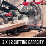 Charger l'image dans la galerie, 10-in 15-Amp Dual Bevel Sliding Compound Corded Miter Saw