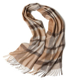 Load image into Gallery viewer, SUNXZZ Cashmere Plaid Scarf