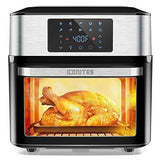 Load image into Gallery viewer, 10-in-1 Air Fryer Oven, 20 Quart Airfryer Toaster Oven Combo, 1800W Large Air Fryers, Convection Toaster Oven with Rotisserie Dehydrator.