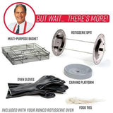 Load image into Gallery viewer, Digital Platinum Showtime Countertop Rotisserie Oven ST5000PLAT