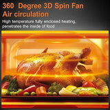 Load image into Gallery viewer, 10-in-1 Air Fryer Oven, 20 Quart Airfryer Toaster Oven Combo, 1800W Large Air Fryers, Convection Toaster Oven with Rotisserie Dehydrator.
