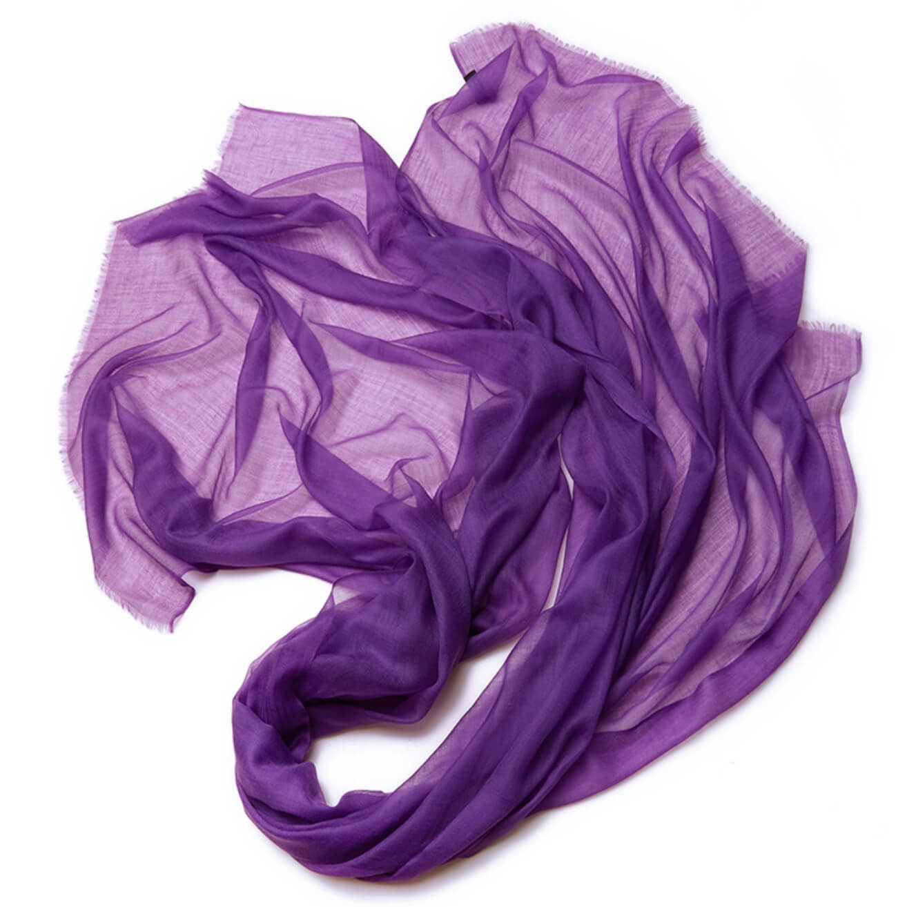 300S Purple Lightweight Cashmere Shawl Wrap
