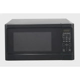 Load image into Gallery viewer, 1.1 Cu. Ft. Sleek Black Digital Microwave - Effortless Touchpad Controls.