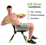 Load image into Gallery viewer, AB Doer 360 Fitness System with 6 Pack Back Roller Provides an Abdominal and Total Body Workout with Aerobics to Burn Calories and Work Muscles Simultaneously.