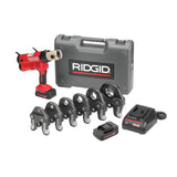 Cargar imagen en el visor de la galería, 18V Cordless Press Tool Kit with ProPress Jaws (1/2"-2")