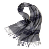 Cargar imagen en el visor de la galería, Bufanda a cuadros de cachemira para hombre