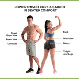 Load image into Gallery viewer, AB Doer 360 Fitness System with 6 Pack Back Roller Provides an Abdominal and Total Body Workout with Aerobics to Burn Calories and Work Muscles Simultaneously.