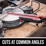 Charger l'image dans la galerie, 10-in 15-Amp Dual Bevel Sliding Compound Corded Miter Saw