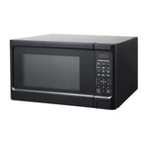 Load image into Gallery viewer, 1.1 Cu. Ft. Sleek Black Digital Microwave - Effortless Touchpad Controls.