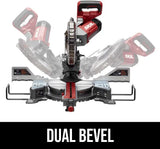 Charger l'image dans la galerie, 10-in 15-Amp Dual Bevel Sliding Compound Corded Miter Saw