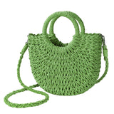 Load image into Gallery viewer, Women's Straw Tote Bag