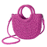 Load image into Gallery viewer, Women's Straw Tote Bag
