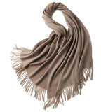 Cargar imagen en el visor de la galería, Chal de lana de lujo para mujer