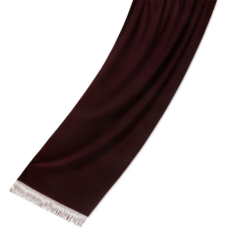 Solid Color Cashmere Shawl Wrap