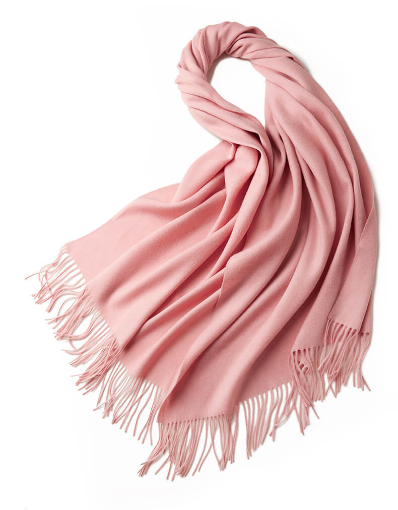 Luxueux châle en laine pour femme