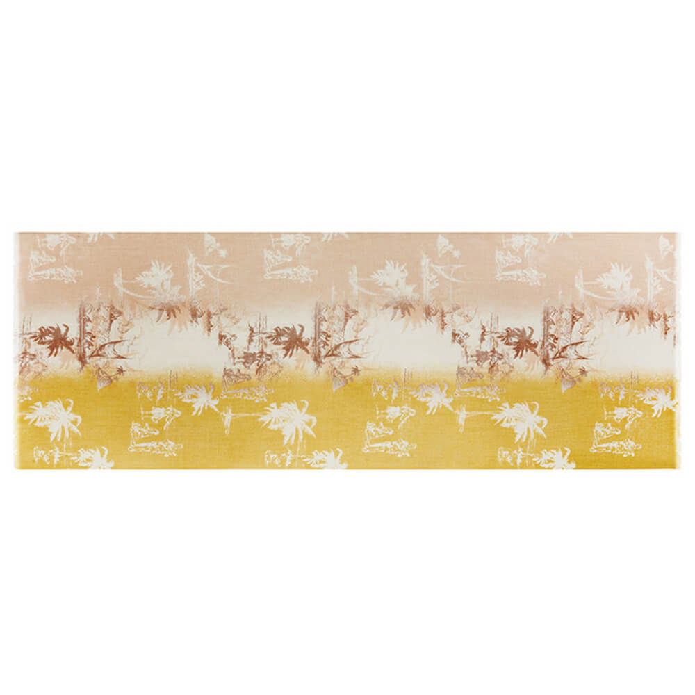 200s Maple Leaf Print Women lightweight Cashmere Wrap Scarf