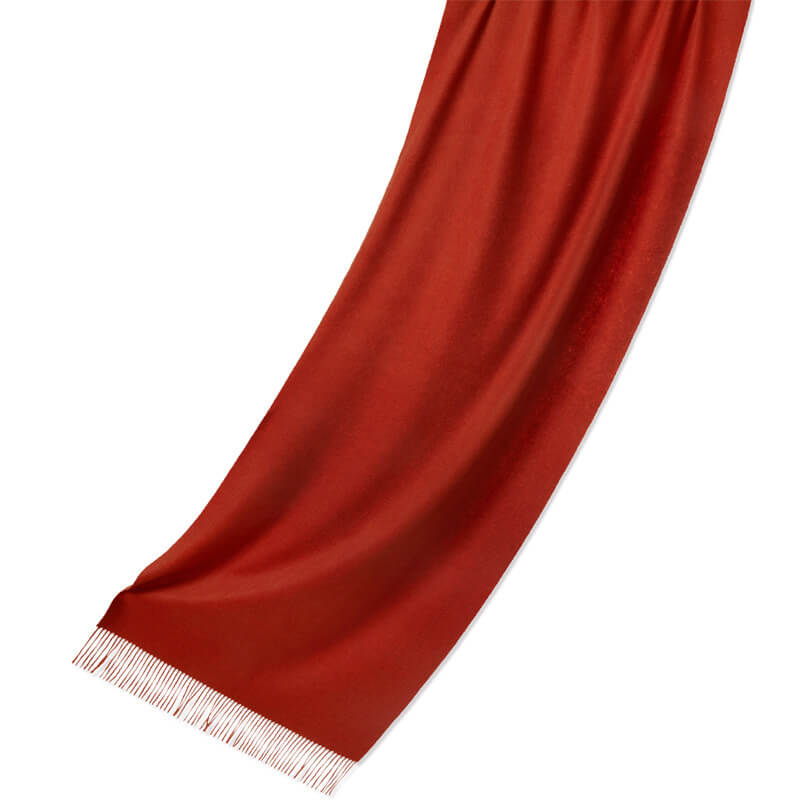 Solid Color Cashmere Shawl Wrap