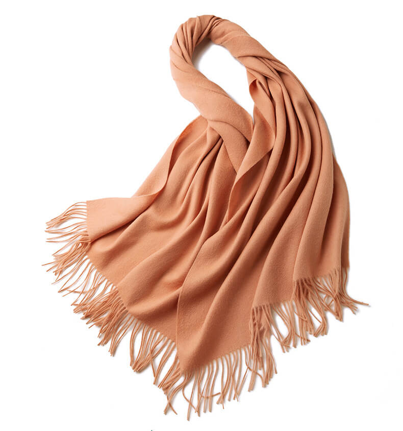 Luxueux châle en laine pour femme