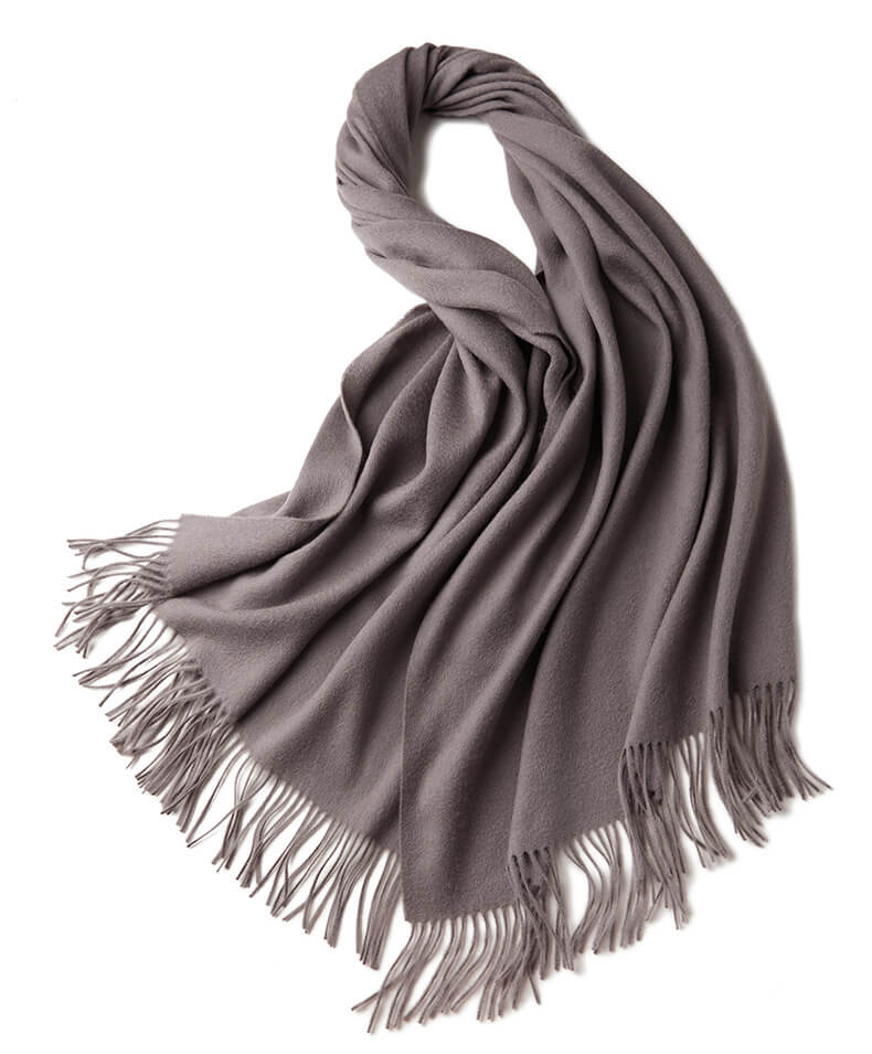 Luxueux châle en laine pour femme