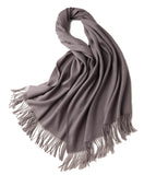 Cargar imagen en el visor de la galería, Chal de lana de lujo para mujer