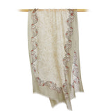 Load image into Gallery viewer, 200s Blooming Print Women lightweight Cashmere Wrap Scarf