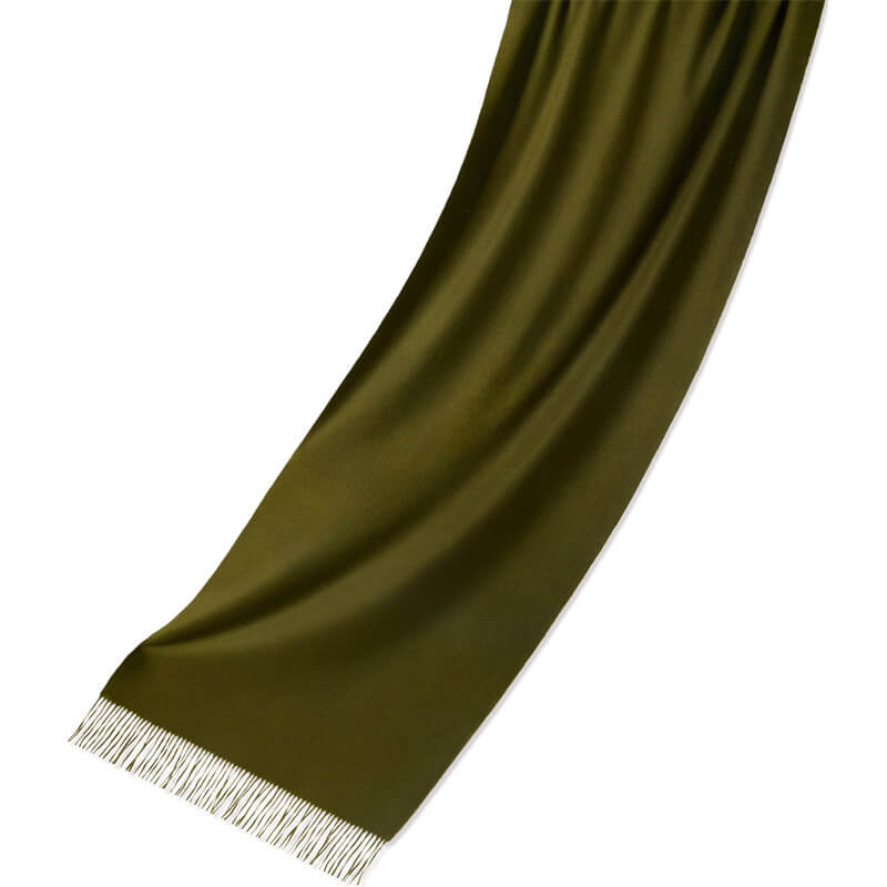 Solid Color Cashmere Shawl Wrap