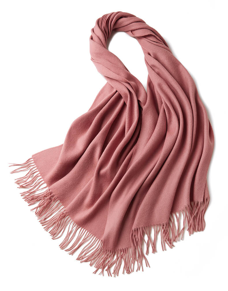 Luxueux châle en laine pour femme