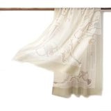 Load image into Gallery viewer, 200s Camellia Pattern Print Women lightweight Cashmere Wrap Scarf