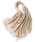 Cargar imagen en el visor de la galería, Chal de lana de lujo para mujer