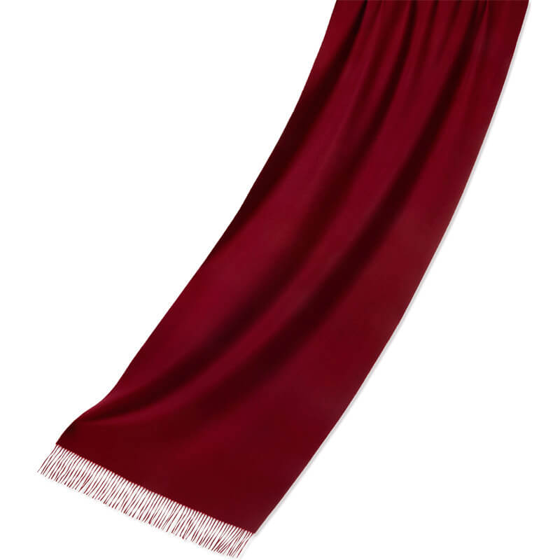 Solid Color Cashmere Shawl Wrap