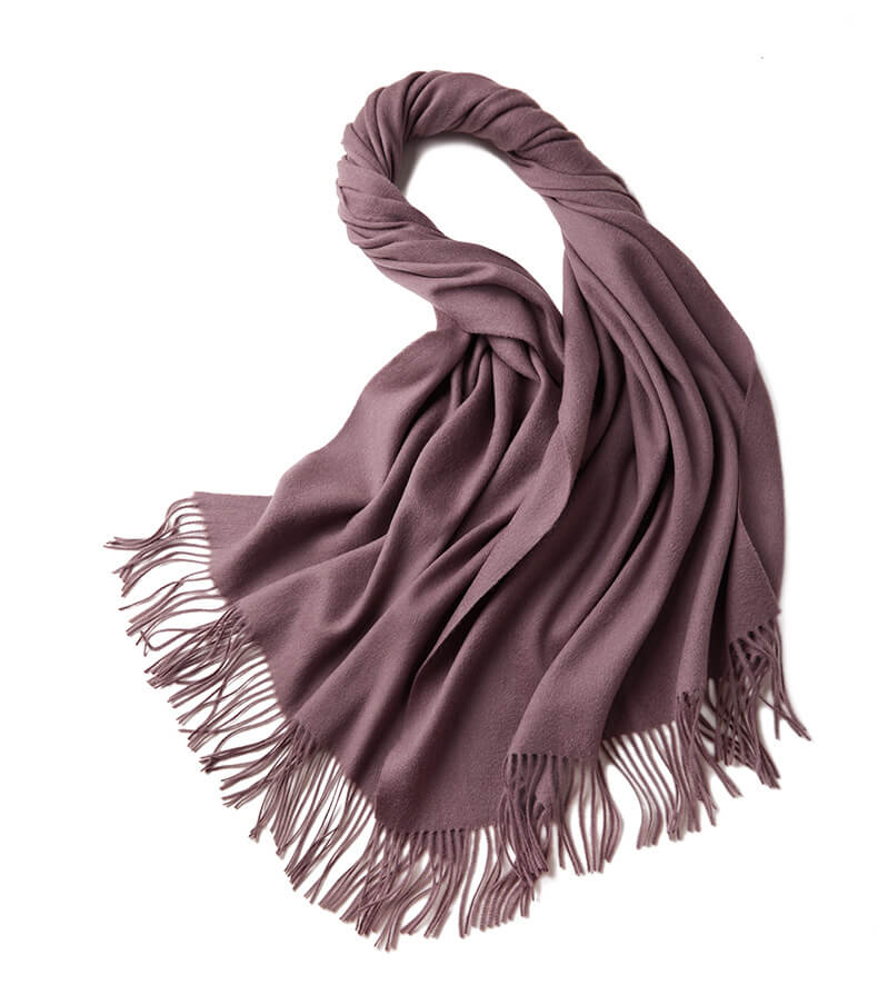 Luxueux châle en laine pour femme