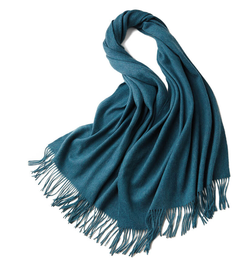 Luxueux châle en laine pour femme