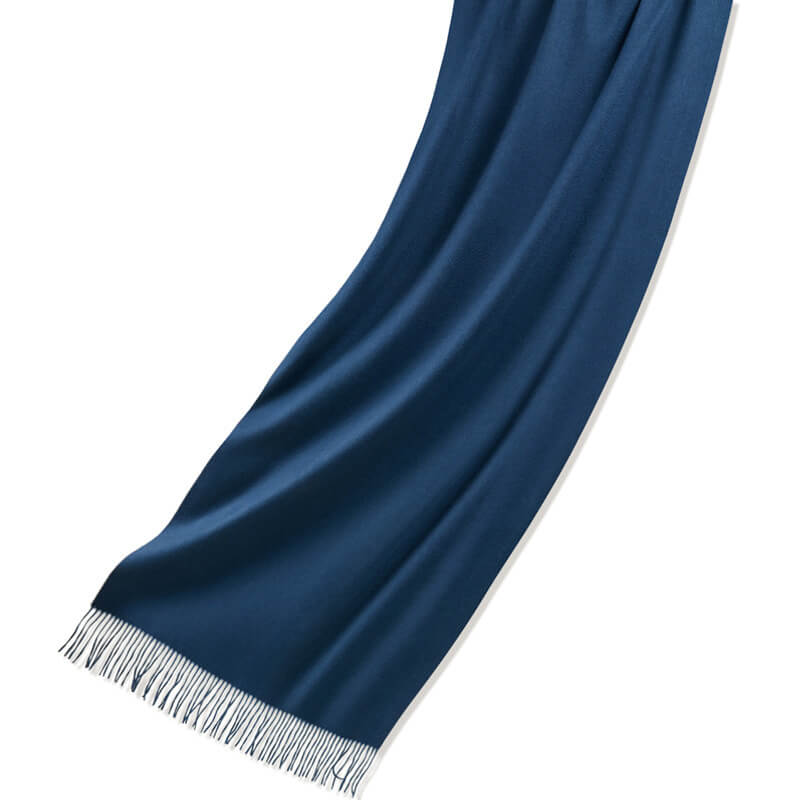 Solid Color Cashmere Shawl Wrap