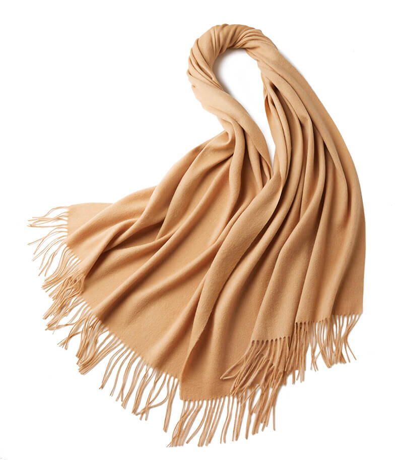 Luxueux châle en laine pour femme