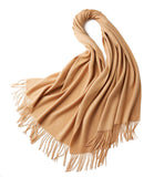 Cargar imagen en el visor de la galería, Chal de lana de lujo para mujer