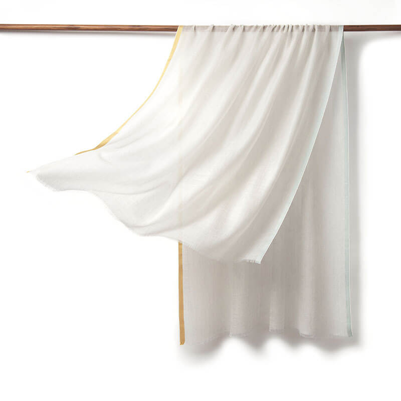 200s Gradient Color Lightweight Cashmere Scarf