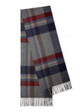 Load image into Gallery viewer, Water Rippled Cashmere Plaid Scarf