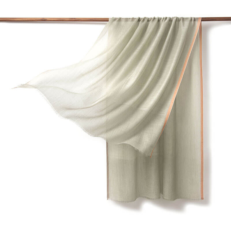200s Gradient Color Lightweight Cashmere Scarf