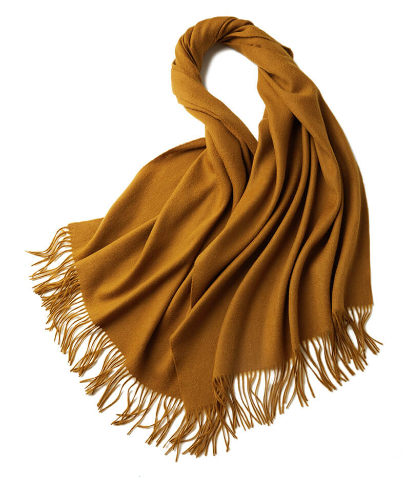 Luxueux châle en laine pour femme