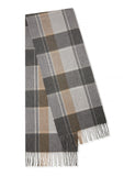 Load image into Gallery viewer, Water Rippled Cashmere Plaid Scarf