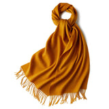 Cargar imagen en el visor de la galería, Bufanda elegante de lana lisa