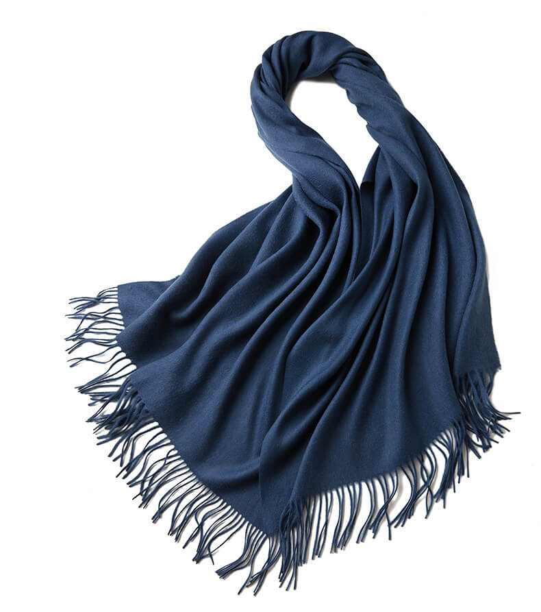 Luxueux châle en laine pour femme