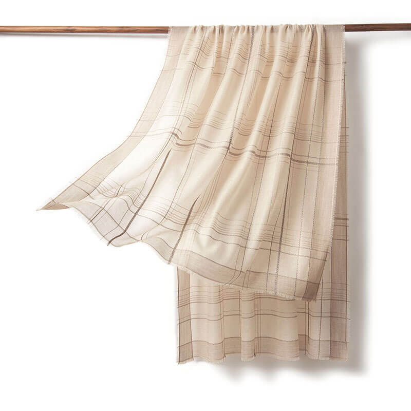 200s Gradient Color Lightweight Cashmere Scarf
