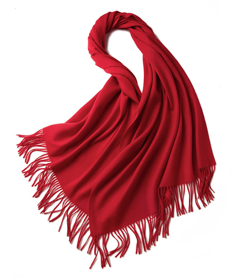 Luxueux châle en laine pour femme