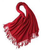 Cargar imagen en el visor de la galería, Chal de lana de lujo para mujer