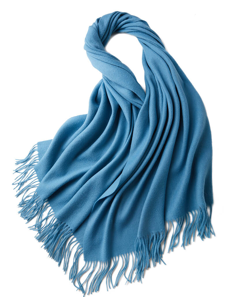 Luxueux châle en laine pour femme